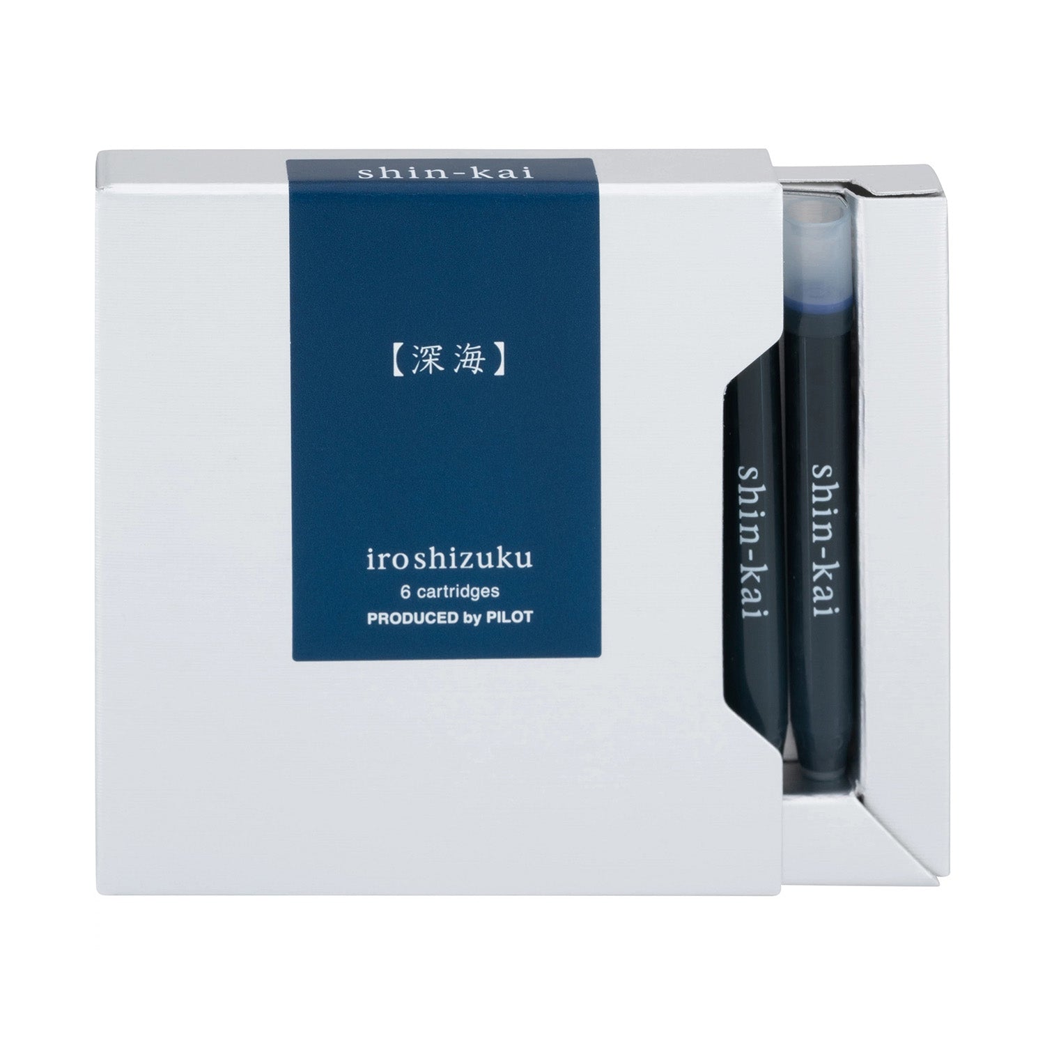 Pilot Iroshizuku Fountain Pen Ink Cartridges Shin-kai Deep See Blue ...