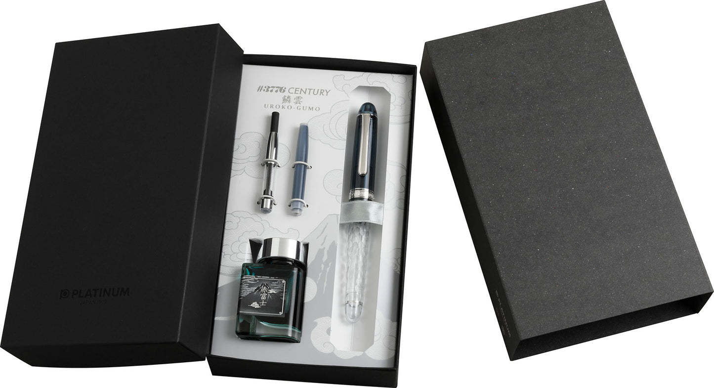 Platinum Uroko-Gumo Fountain Pen Gift Box SEt
