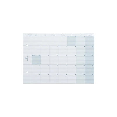 Postalco Snap Pad Calendar 2027 - A5 - Made in Japan