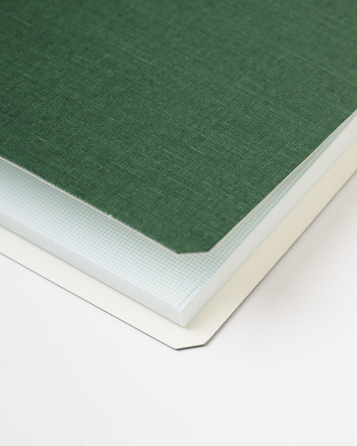 Postalco Notebook A6 - Dark Green - Fountain Pen Friendly - Made in Japan detail