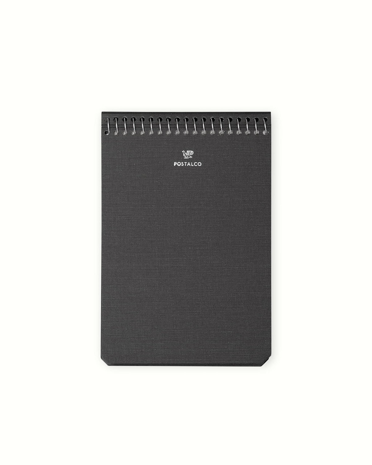 Postalco Notebook A6 - Faded Black - Fountain Pen Friendly - Made in Japan cover