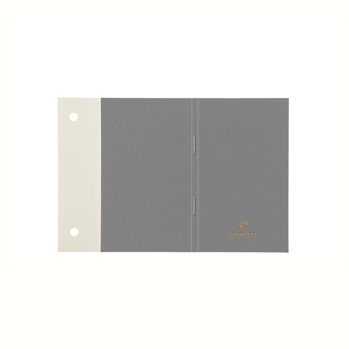Postalco Snap Pad Memo Pad - A6 - Fountain Pen Friendly Paper - Made in Japan Light Gray