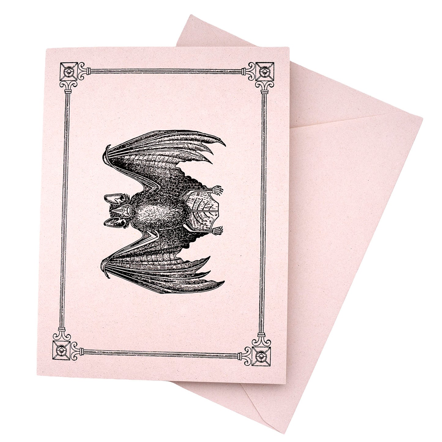 Rossi 1931 15th Century Illustration Note Cards - Bat | Made in Italy