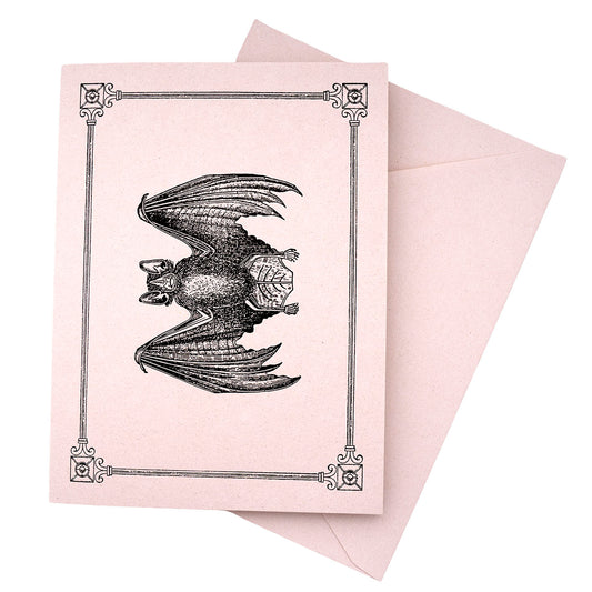Rossi 1931 15th Century Illustration Note Cards - Bat | Made in Italy