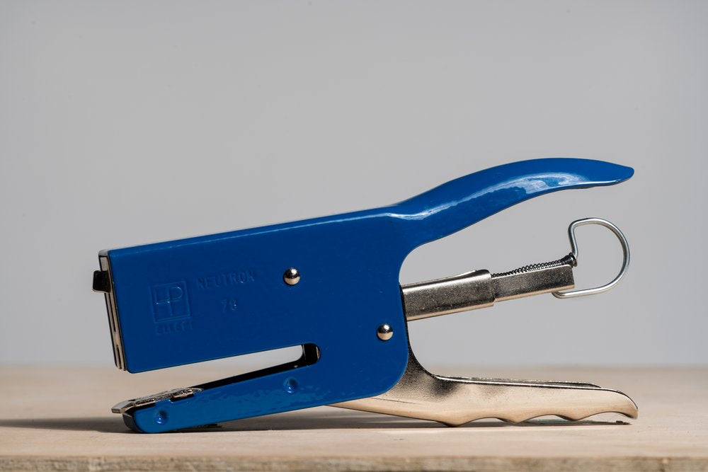 Ellepi Neutron 78 Super Metal Stapler - Blue lifestyle