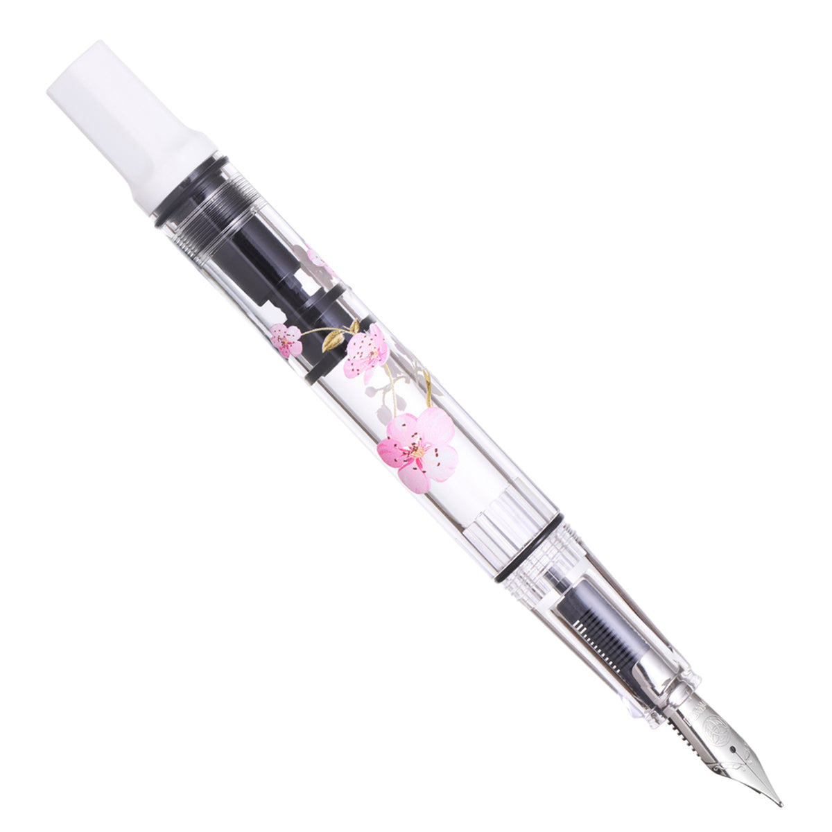 TWSBI Eco Fountain Pen - TWSBI Eco Fountain Pen - Cherry Blossom - Piston Filler - Demonstrator - Made in Taiwan body