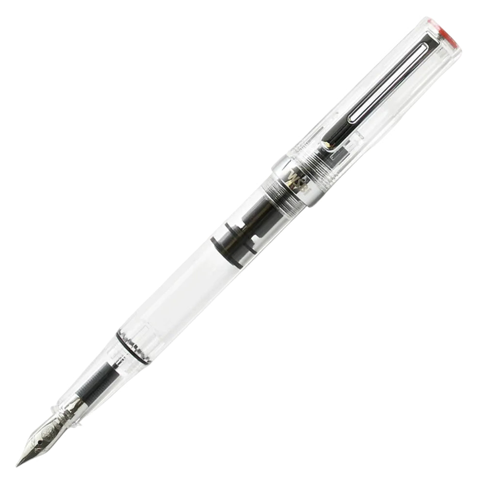 TWSBI Eco Fountain Pen - Clear - Piston Filler - Demonstrator - Made in Taiwan