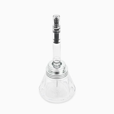 TWSBI Diamond 50 Ink Bottle - 50 ml - Polished Aluminum with Diamond 580