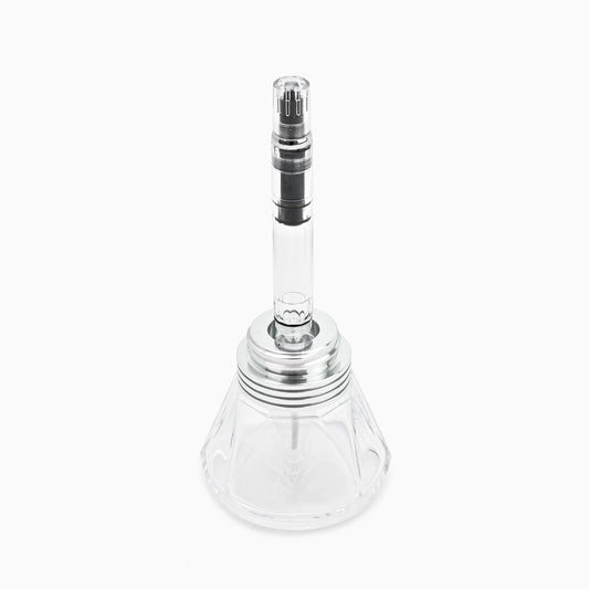 TWSBI Diamond 50 Ink Bottle - 50 ml - Polished Aluminum with Diamond 580