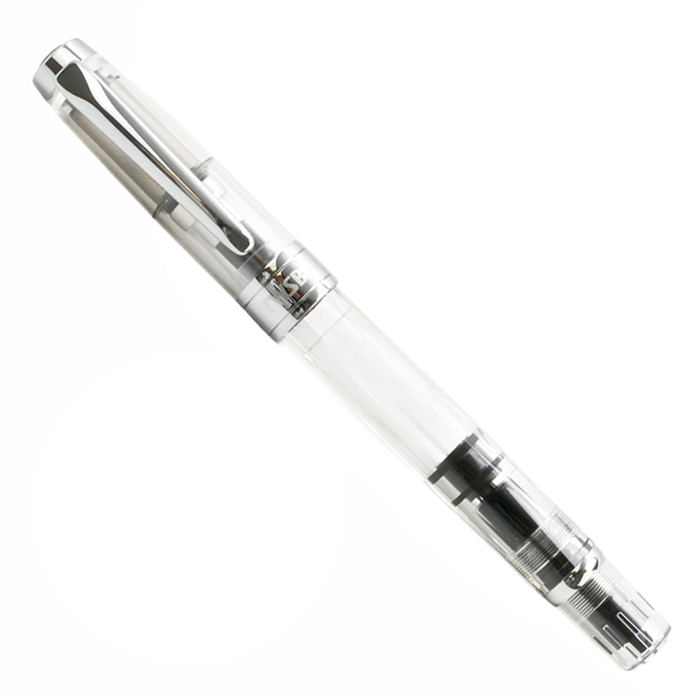 TWSBI Diamond 580 Fountain Pen - Clear - Piston Filler - Demonstrator - Made in Taiwan