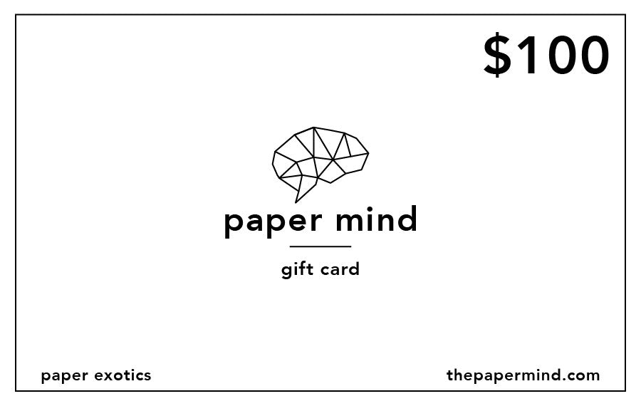 The Paper Mind Gift Card