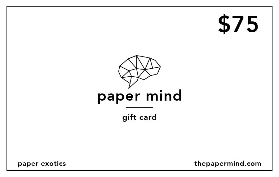 The Paper Mind Gift Card