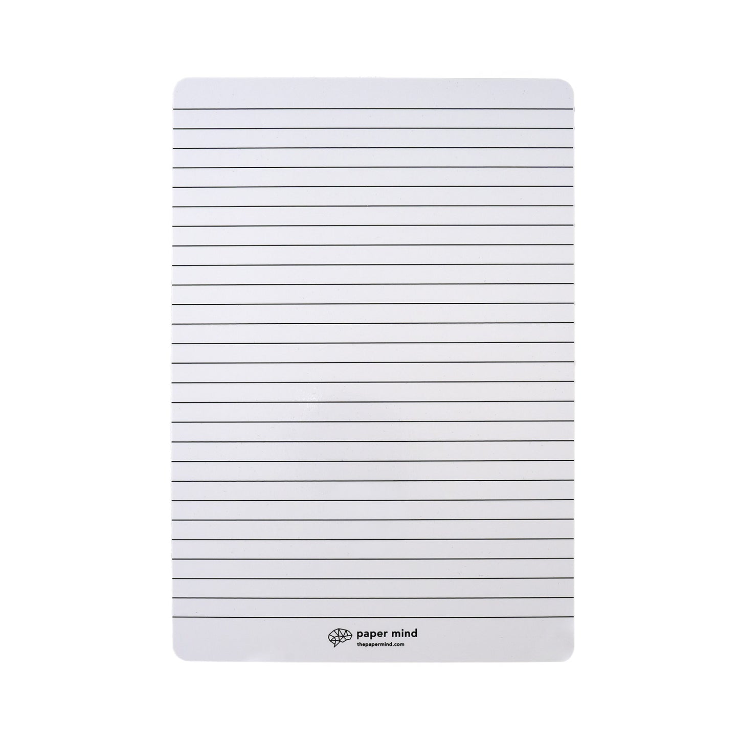 The Paper Mind Ruled and Grid Guide Sheet - A5 - Made in Japan Ruled Side