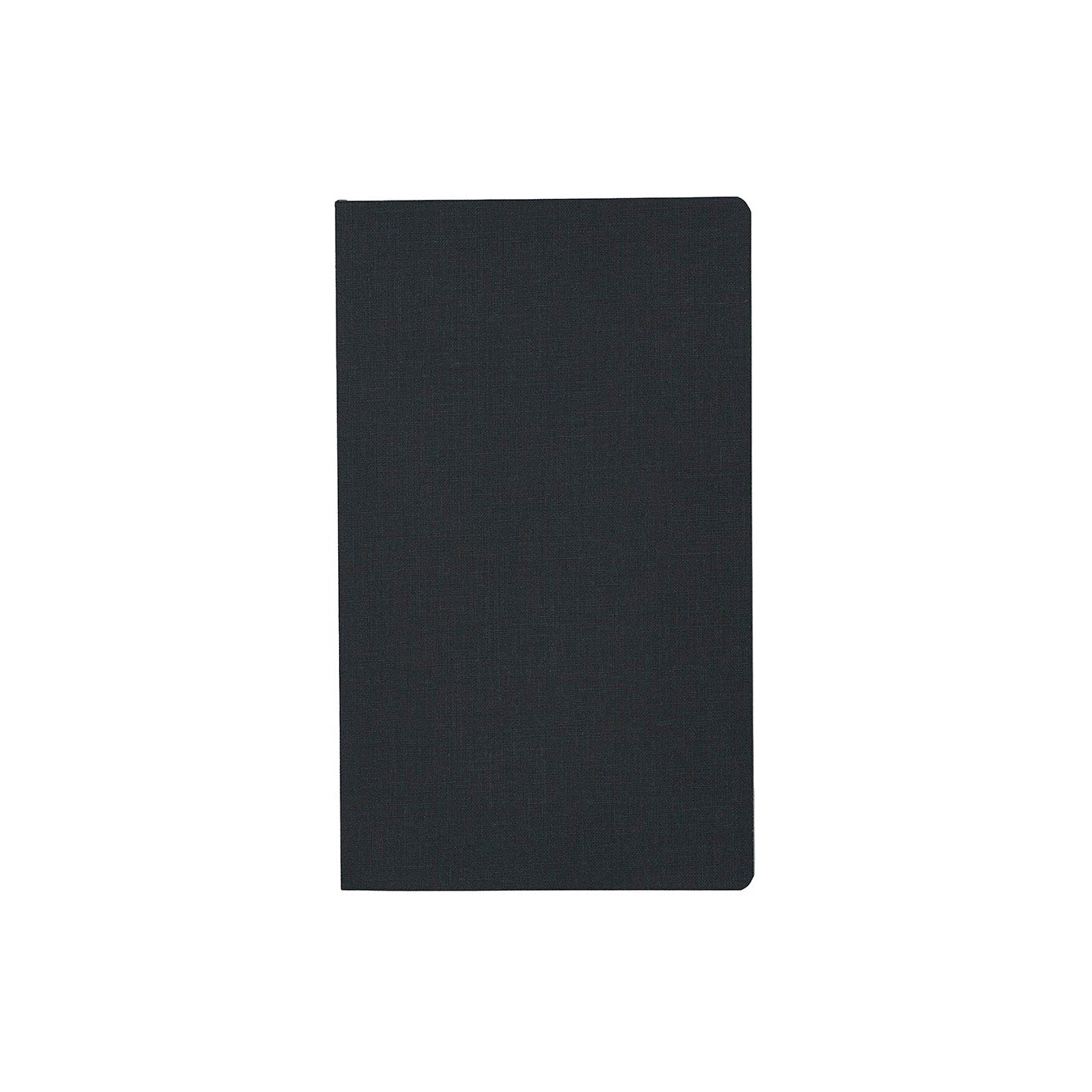 The Paper Mind Meringue Paper Notebook B6 Slim,  Notebook for Fountain Pens, dot grid, black cover white background