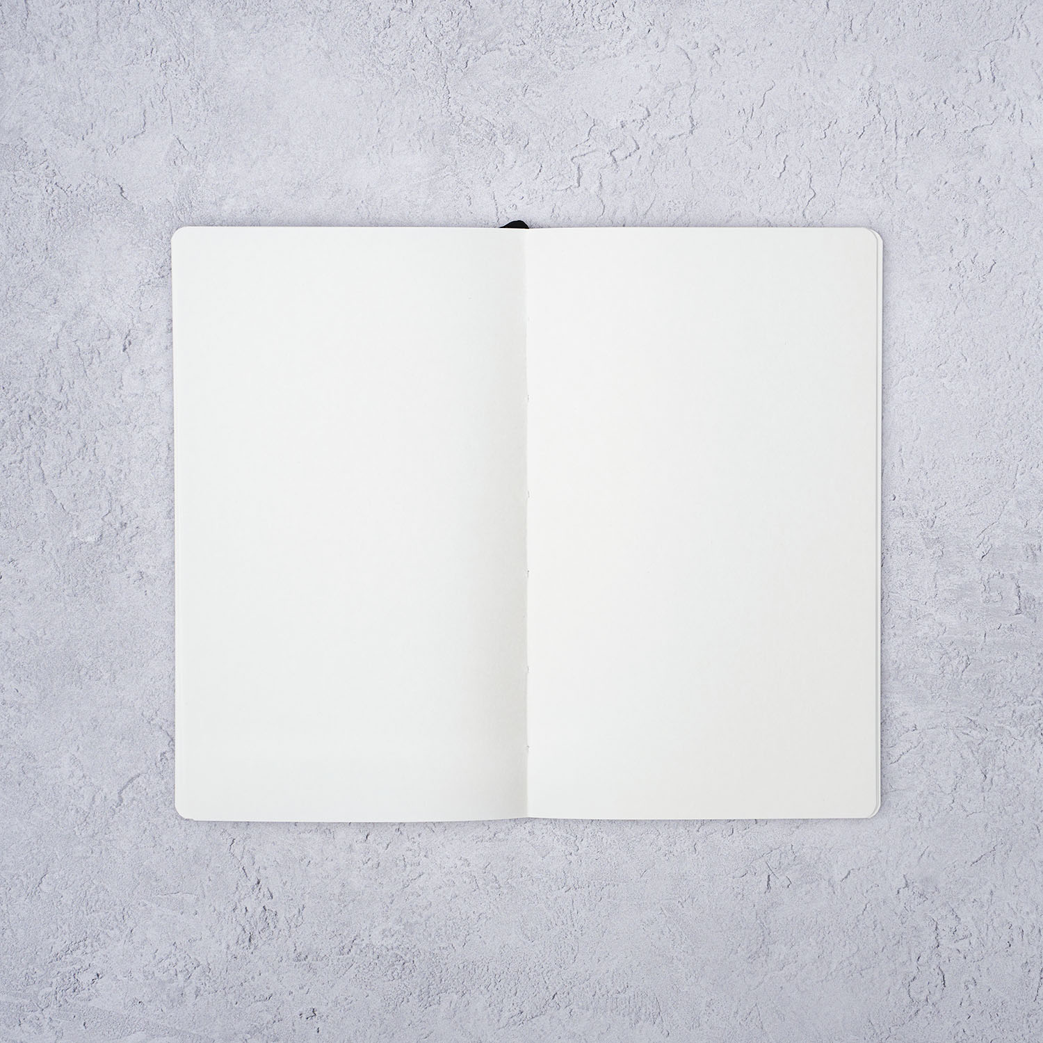 The Paper Mind Meringue Paper Notebook B6 Slim,  Notebook for Fountain Pens, blank plain spread