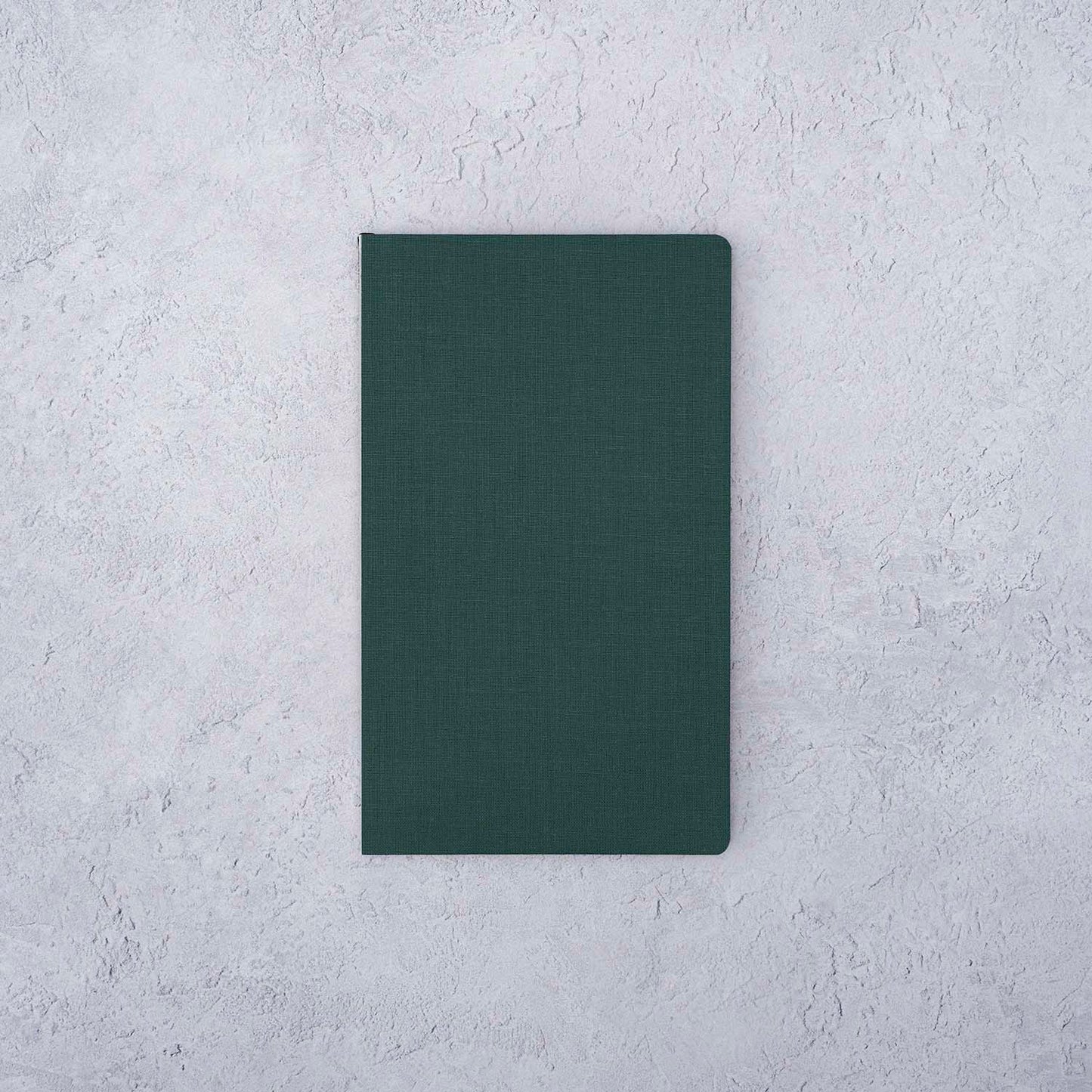 The Paper Mind Meringue Paper Notebook B6 Slim,  Notebook for Fountain Pens, dot grid, green cover front cover