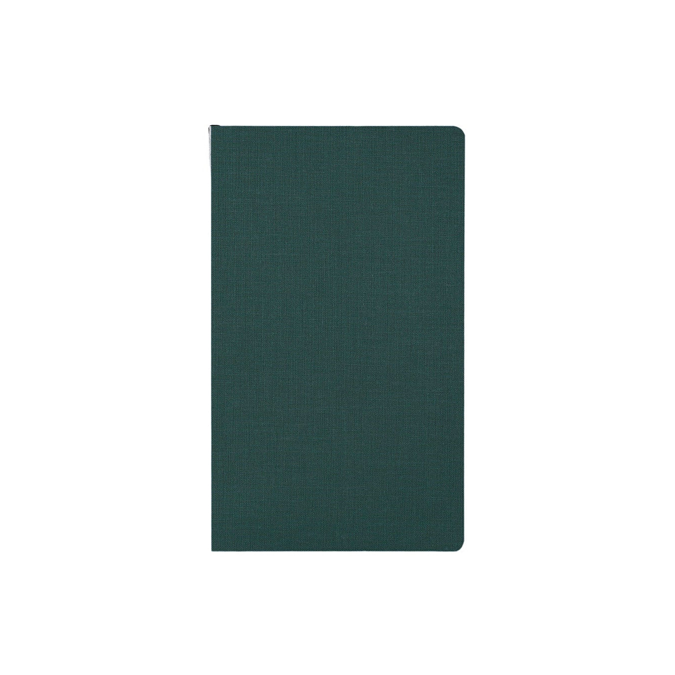 The Paper Mind Meringue Paper Notebook B6 Slim,  Notebook for Fountain Pens, dot grid, green cover front white background