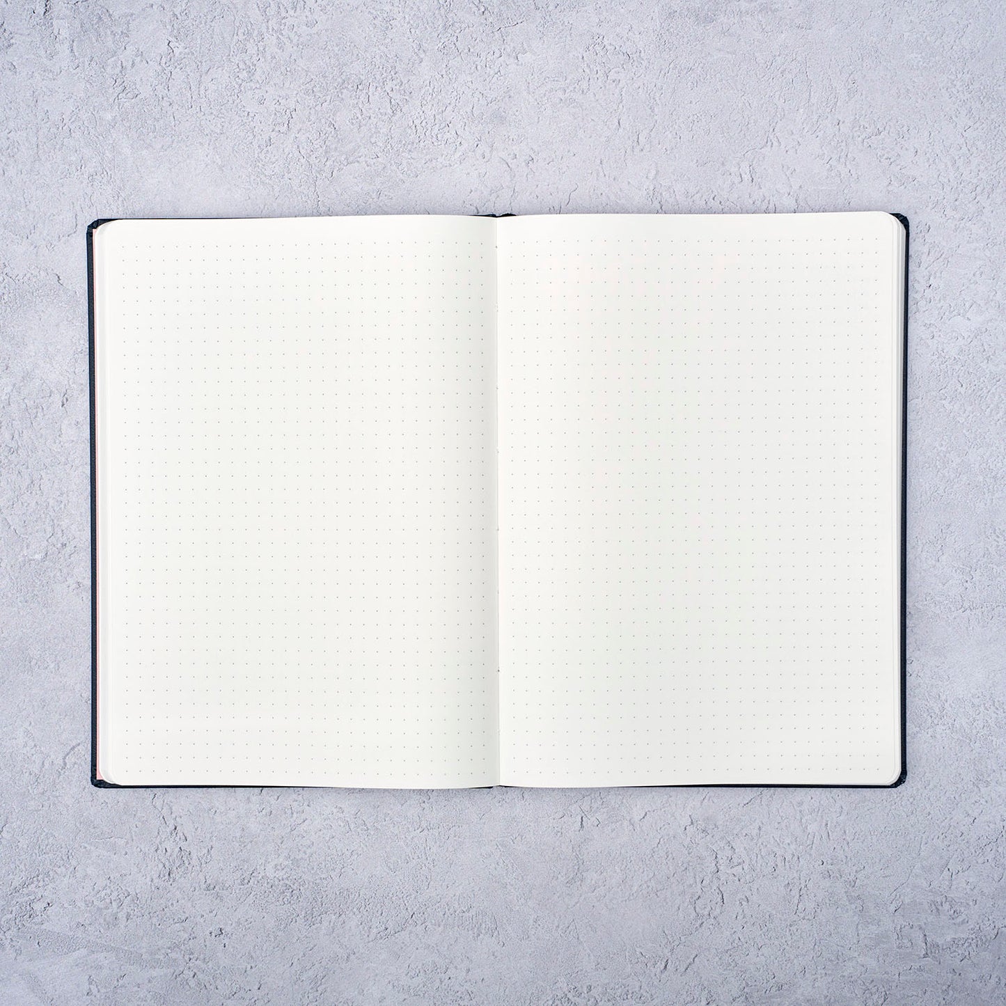 The Paper Mind Tomoe River Hardcover Notebook for Fountain Pens Dot Grid Made In Japan  Spread