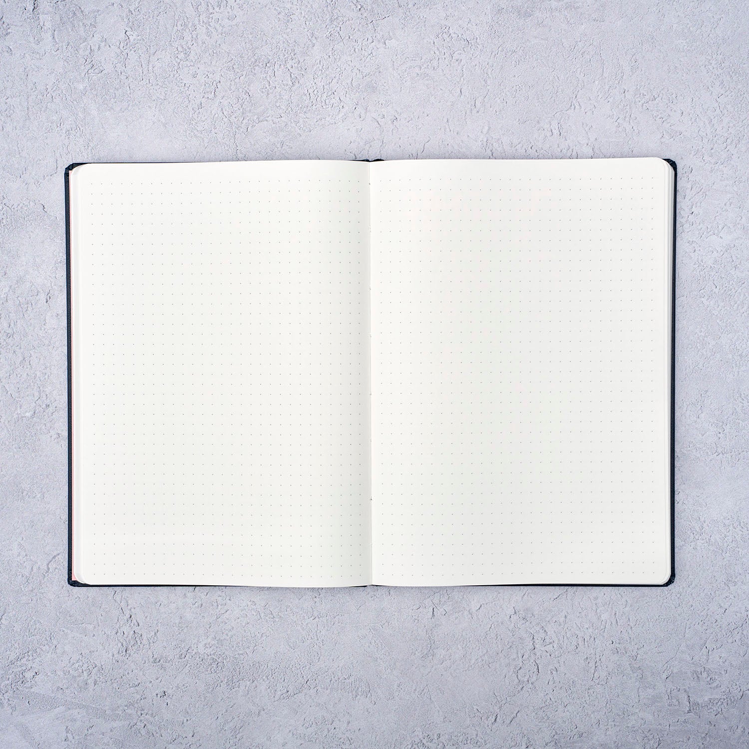 The Paper Mind Tomoe River Hardcover Notebook for Fountain Pens Dot Grid Made In Japan  Spread