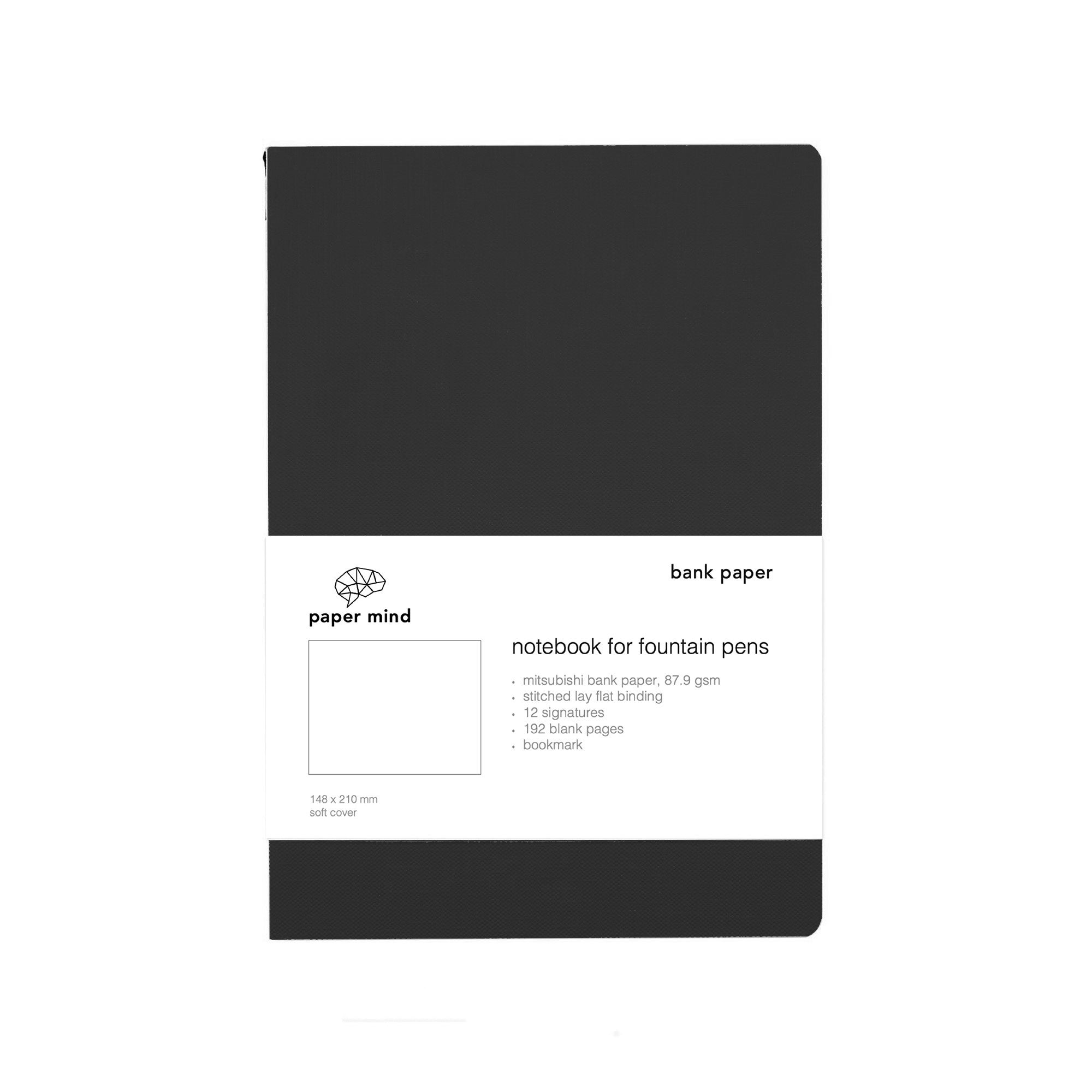 Mitsubishi Bank Paper Notebook - BLANK – The Paper Mind