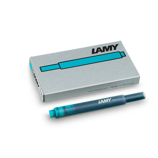 Turquoise Lamy T10 Fountain Pen Ink Cartridges
