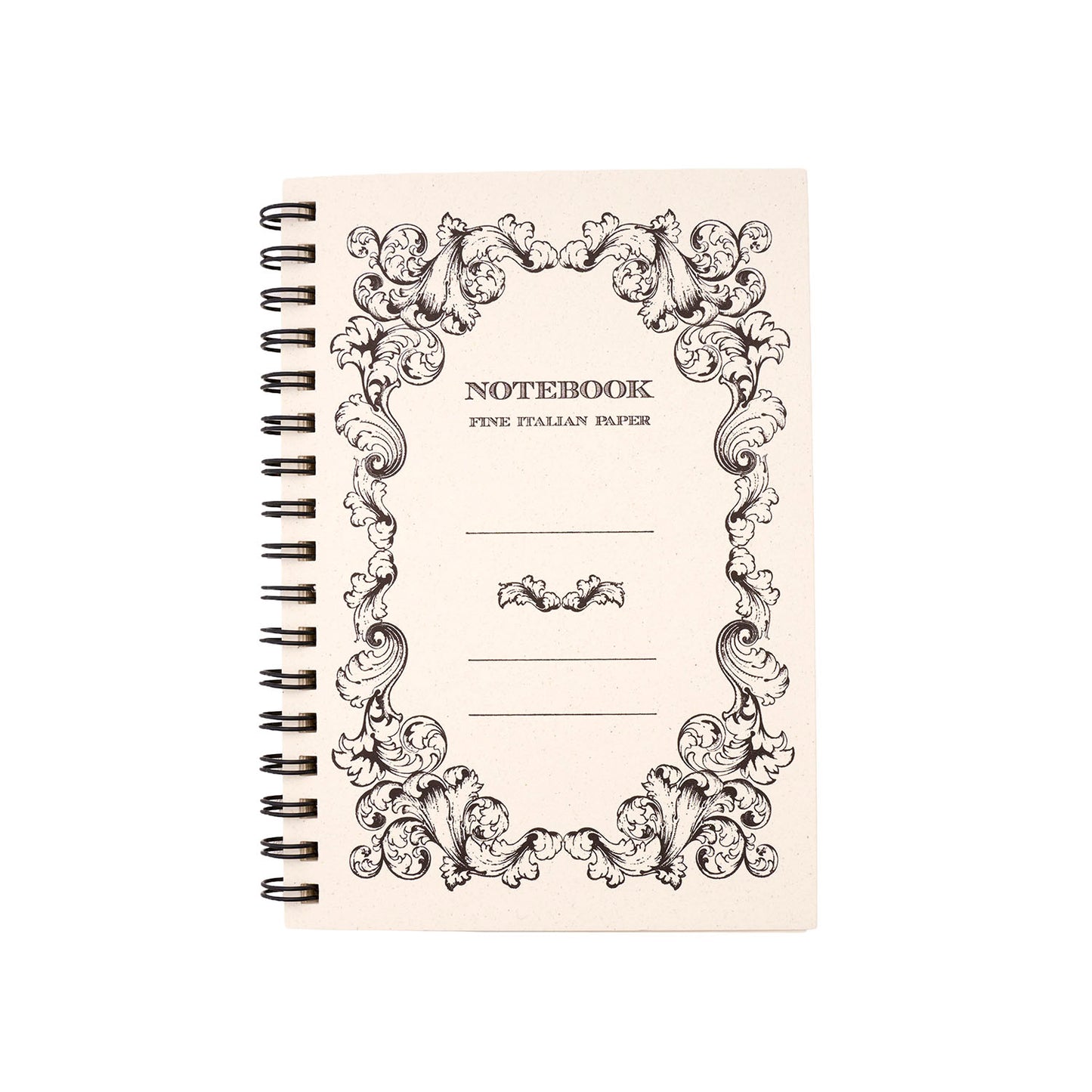 Rossi 1931 Antique Printing Press Italian Spiral Bound Notebook - A6 - Citrus Fruits Made in Italy