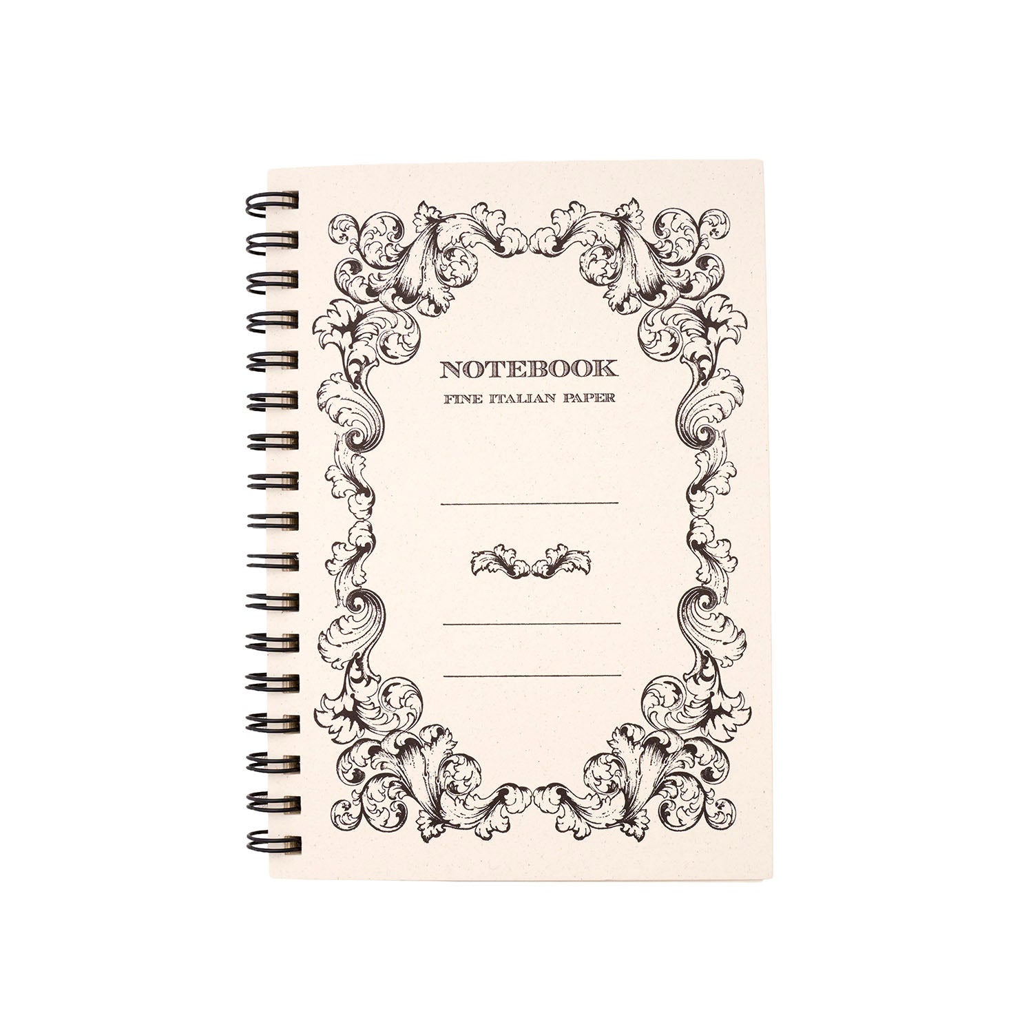 Rossi 1931 Antique Printing Press Italian Spiral Bound Notebook - A6 - Citrus Fruits Made in Italy