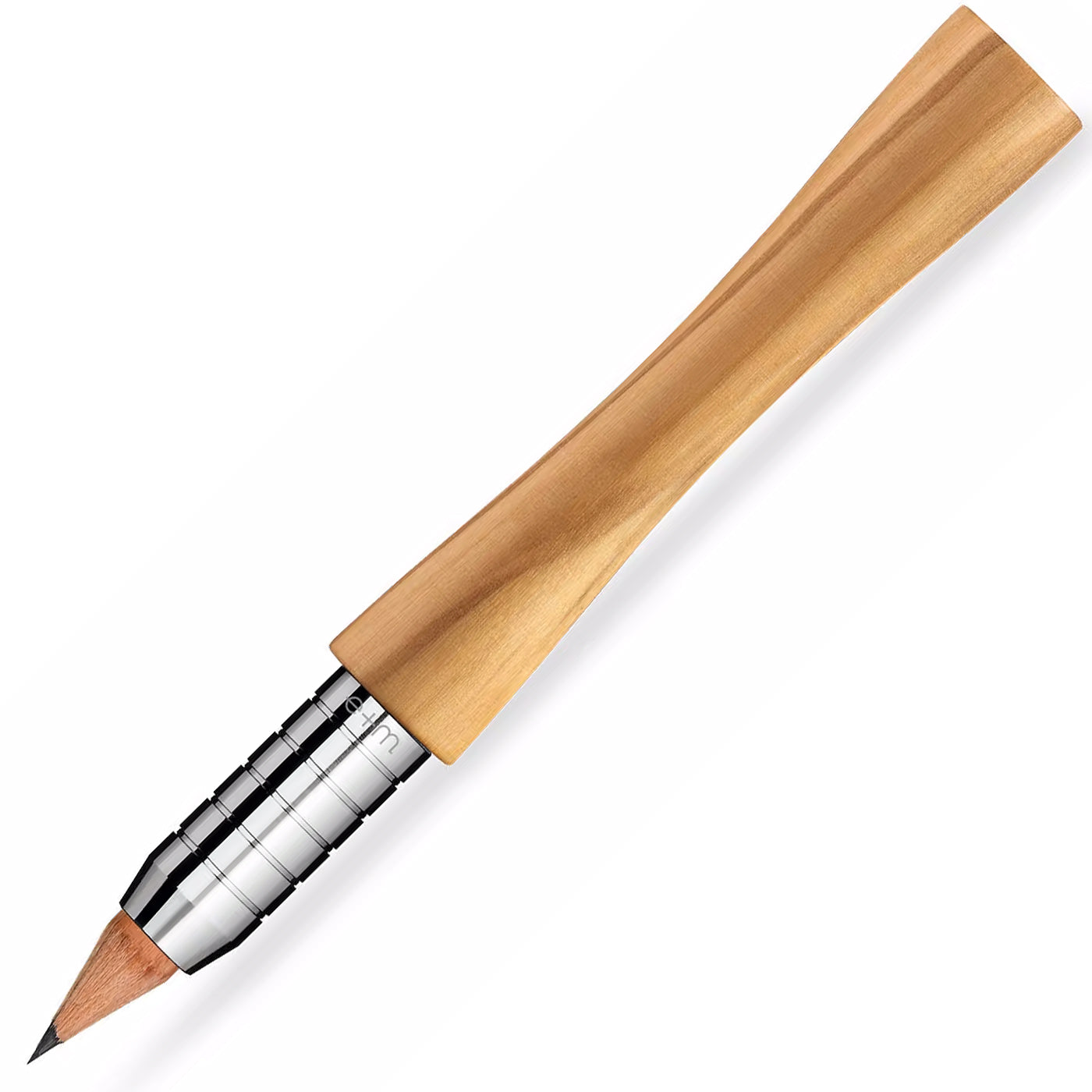 e+m Holzprodukte MOTUS + Pencil Extender with pencils - Olive Wood