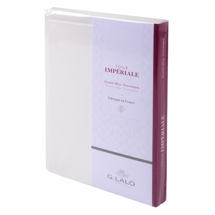 G. Lalo Toile Impériale Correspondence Card Set 4 x 6 Made In France ...
