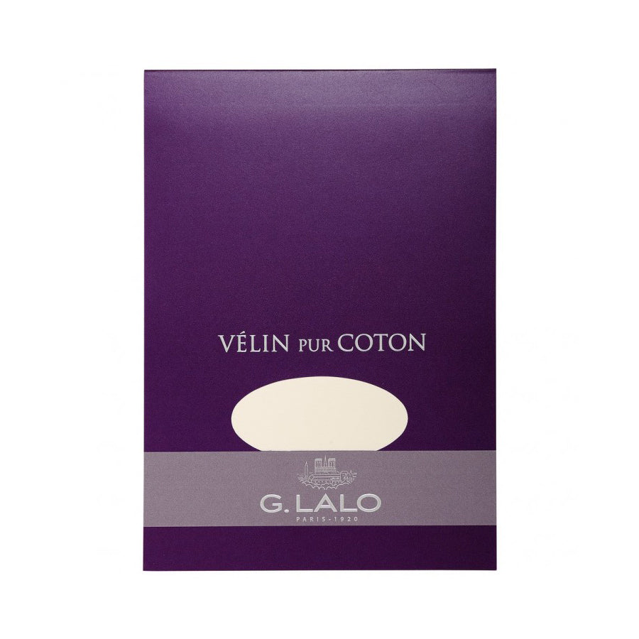 G. Lalo Vélin Pur Coton Writing Pad - A5 Fountain Pen Friendly Cotton ...