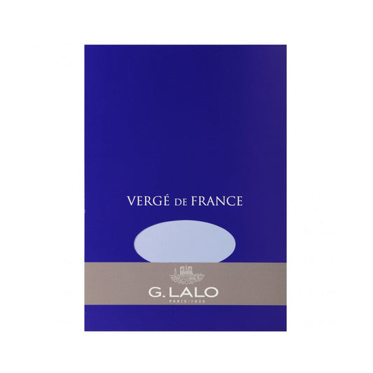 G. Lalo Vérge De France Writing Pad - A5 Blue Fountain pen friendly