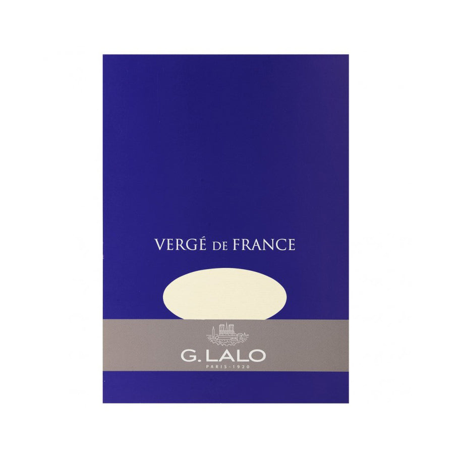 G. Lalo Vérge De France Writing Pad - A5 Ivory Cream Fountain Pen Friendly