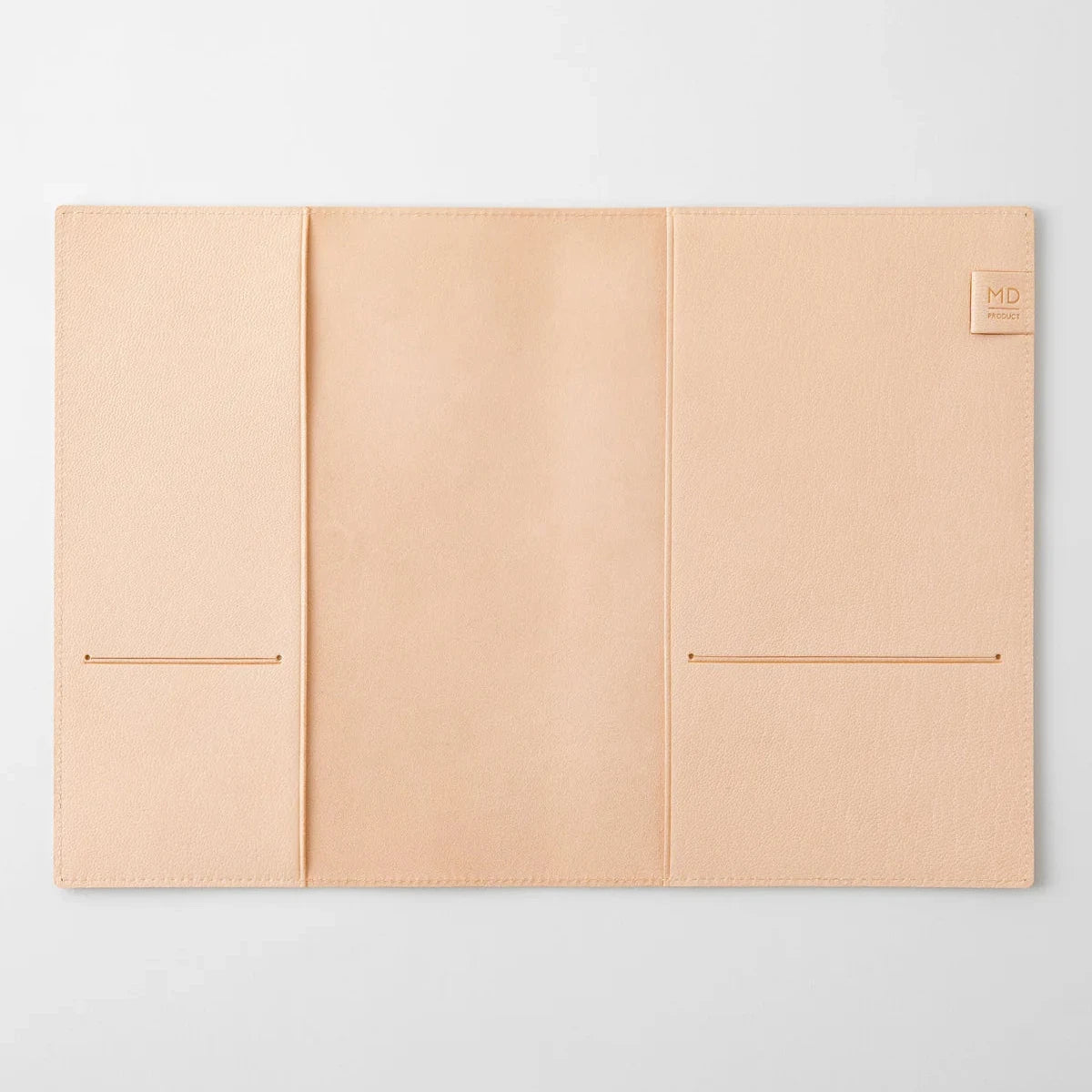 MD Notebook Cover - Goat Leather - A5 open