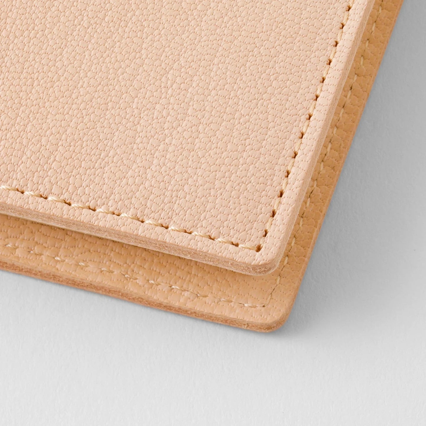 MD Notebook Cover - Goat Leather - A5 corner detail