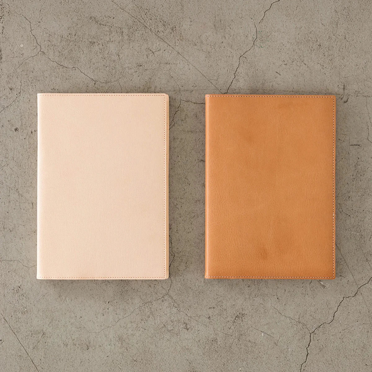 MD Notebook Cover - Goat Leather - A5 patina