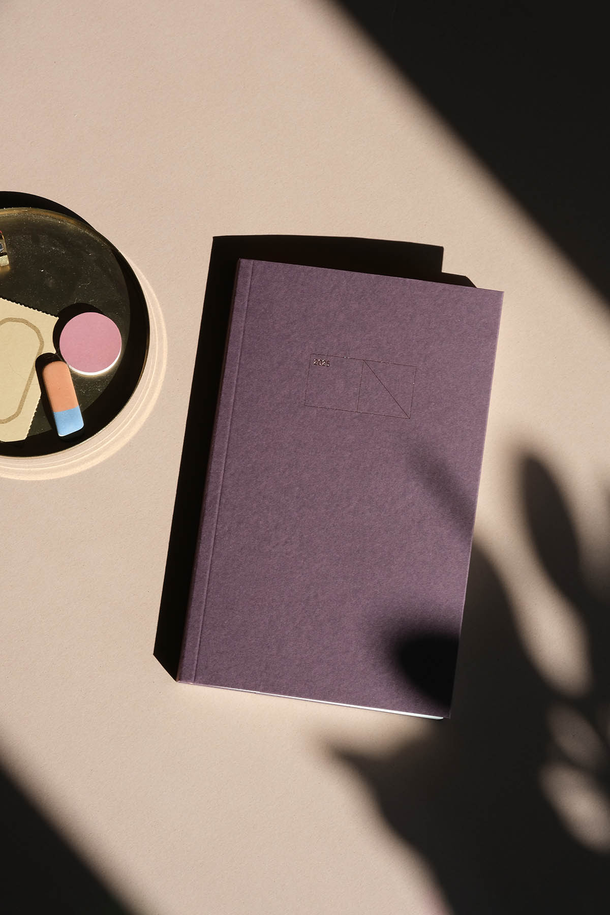 Papierniczeni Copper Light Calendar 2026 Plum Lifestyle