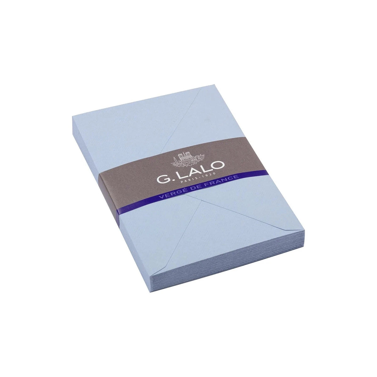 G. Lalo Vergé de France Envelopes C6 - Made in France Blue