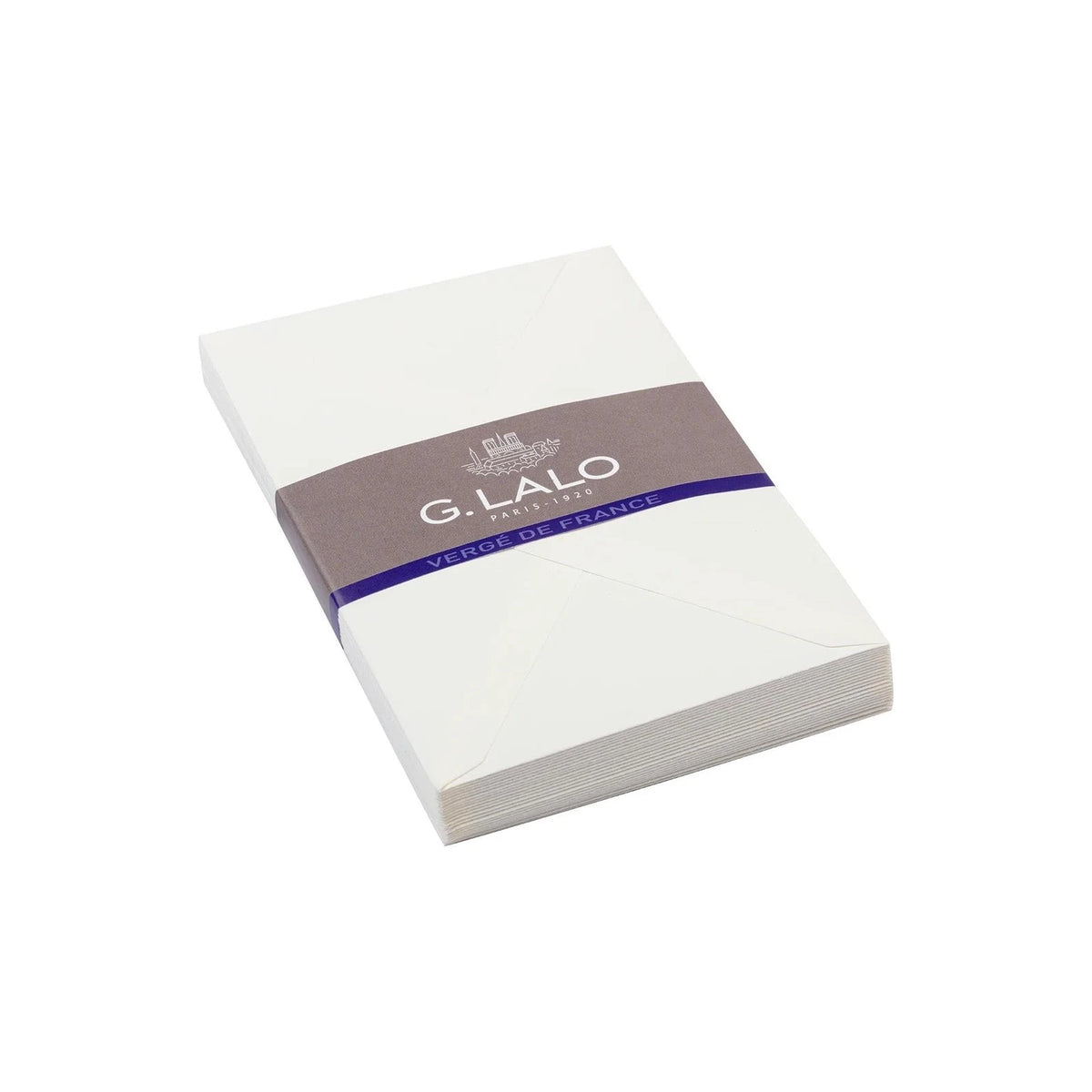 G. Lalo Vergé de France Envelopes C6 - Made in France White