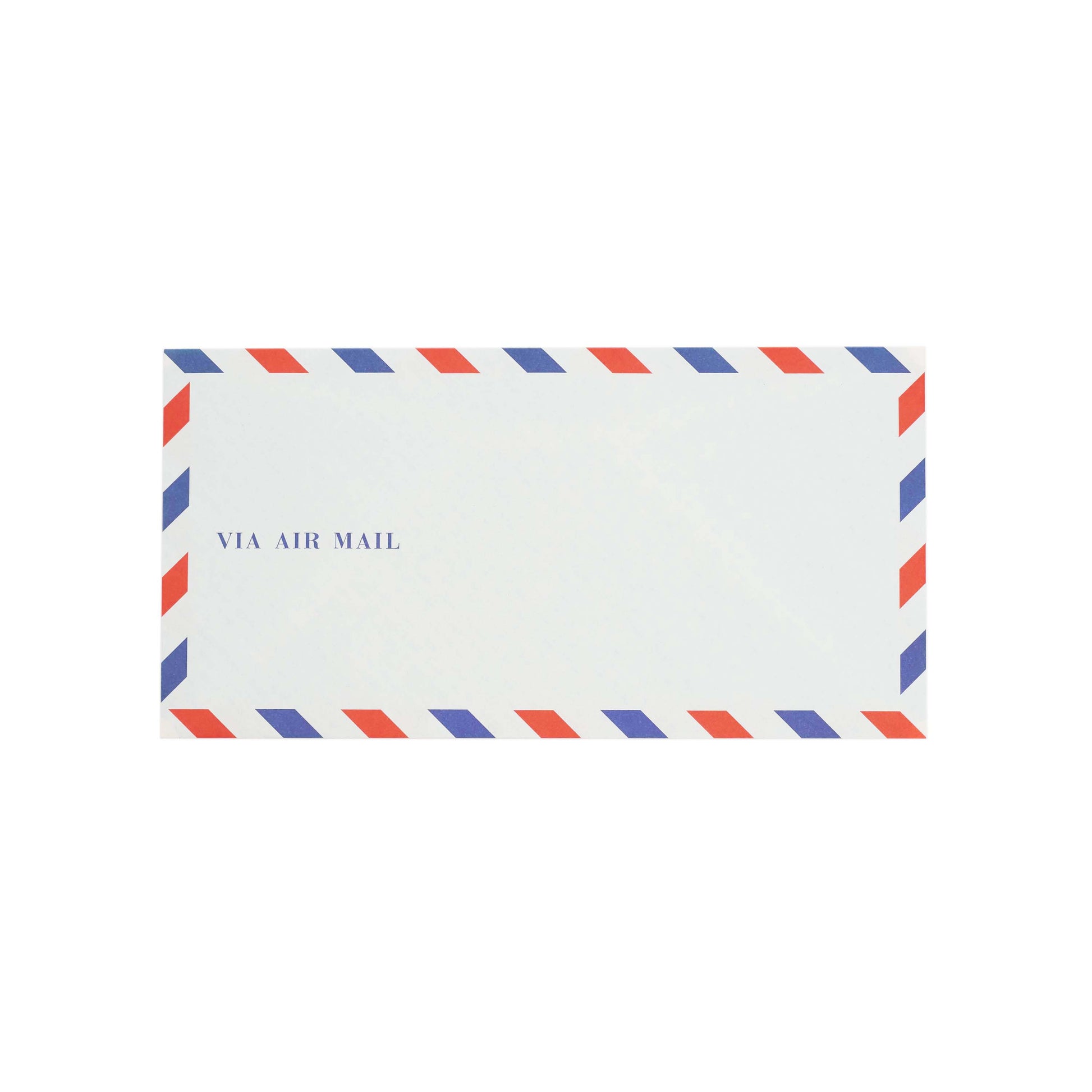 Life Airmail envelopes "via air mail" E26. Red white and blue envelopes  Edit alt text
