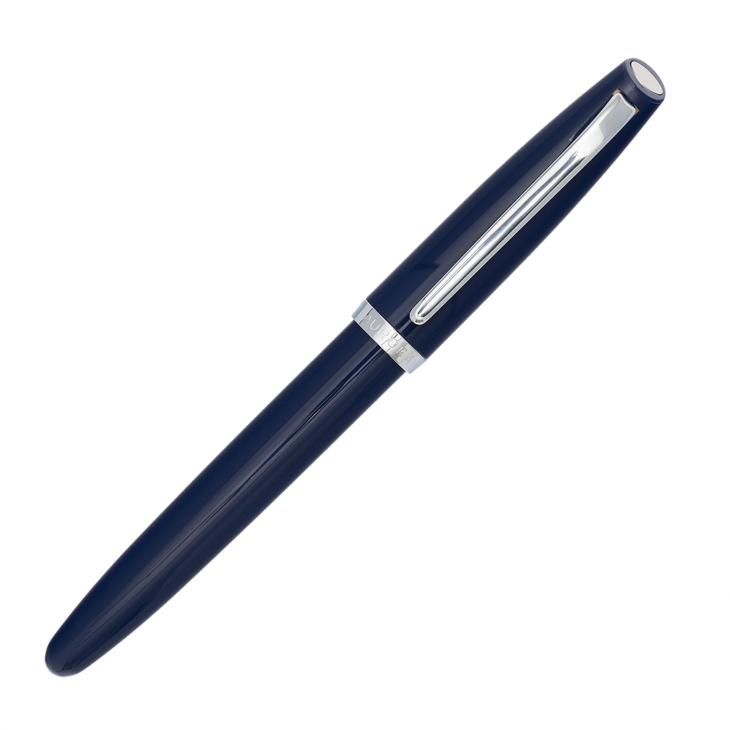 Aurora Style Fountain Pen Made in Italy Blue Capped