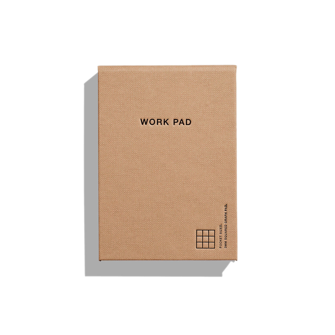 Before Breakfast Work Pad Toffee - Made in London - fountain pen friendly notepad
