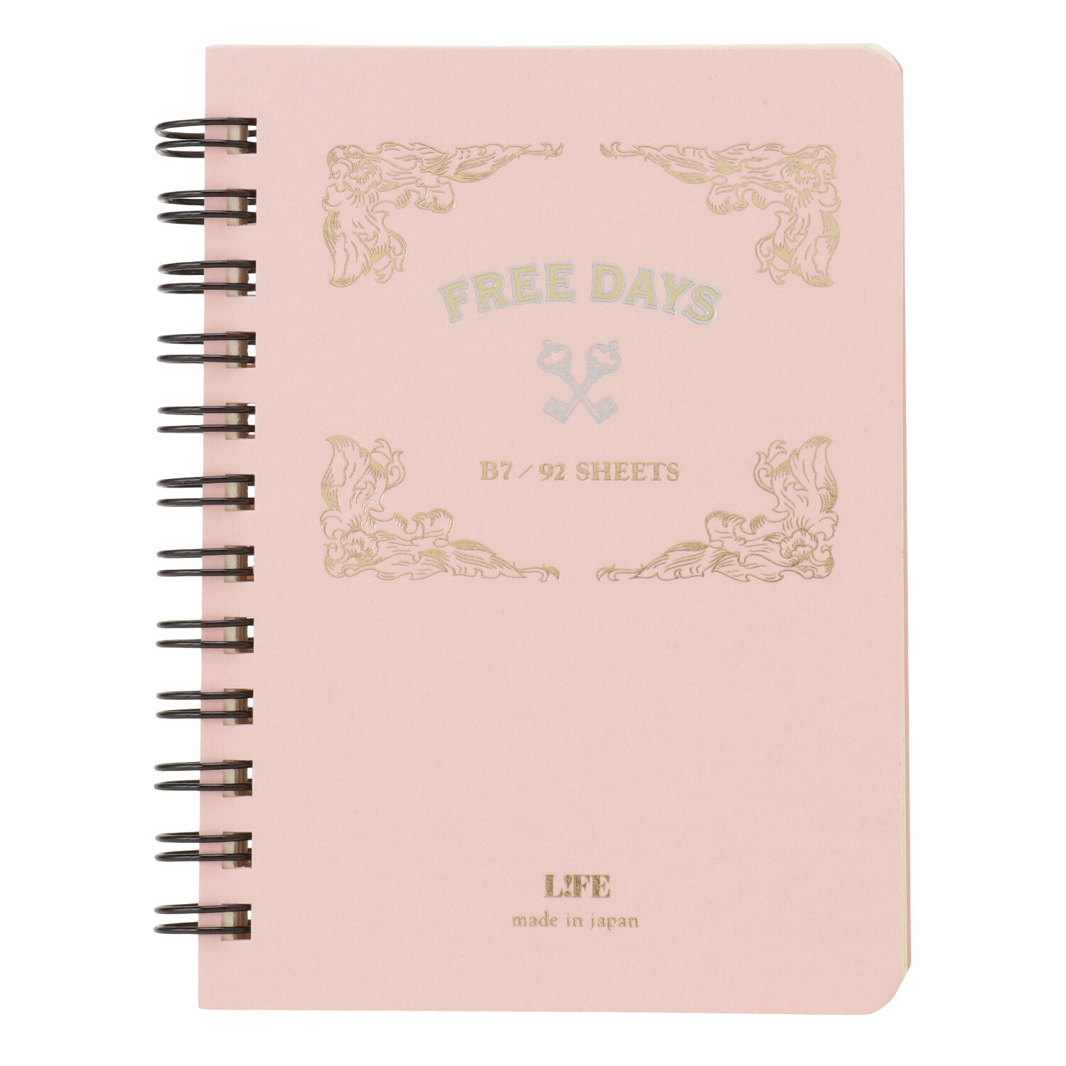 LIFE Free Days Peach x Cream Front Cover Made in Japan