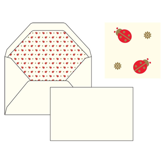Letterpress Flat Card Letter Set