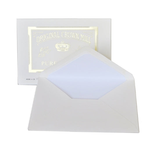 Original Crown Mill Pure Cotton Envelopes