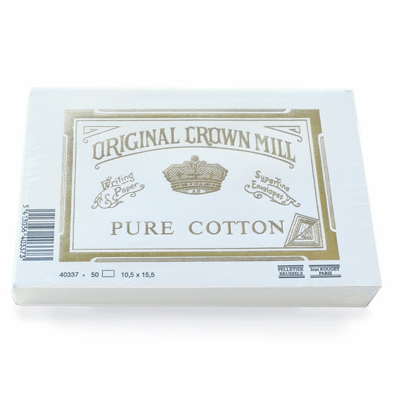 Original Crown Mill Pure Cotton Note Cards 4x6 Fountain Pen Friendly Note Cards Index Cards