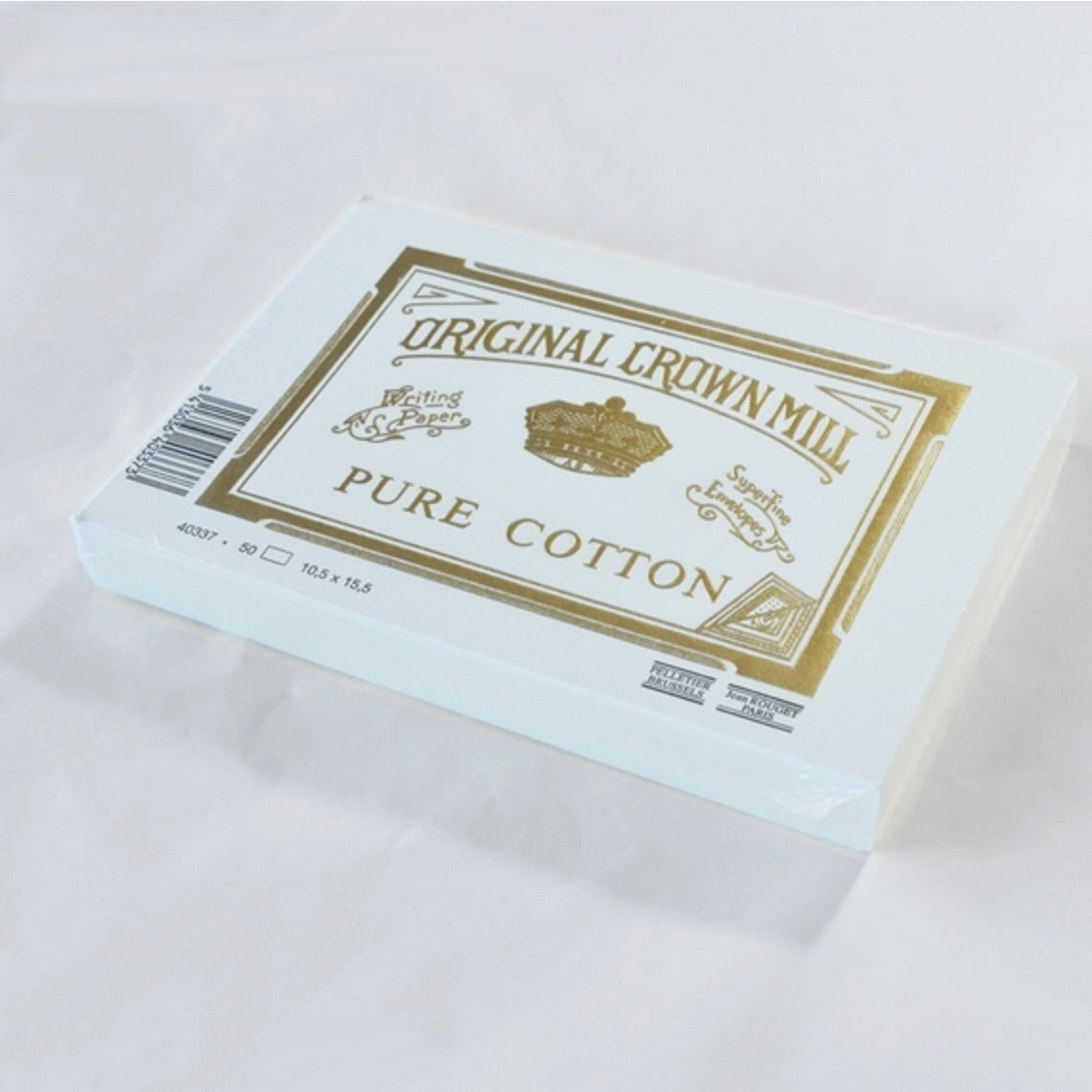 Original Crown Mill Pure Cotton Note Cards 4x6 Fountain Pen Friendly Note Cards Index Cards Angle Shot