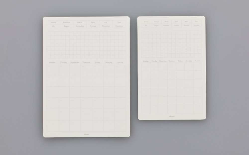 Stalogy Editor's Series Removable Seal Calendar Blank pages