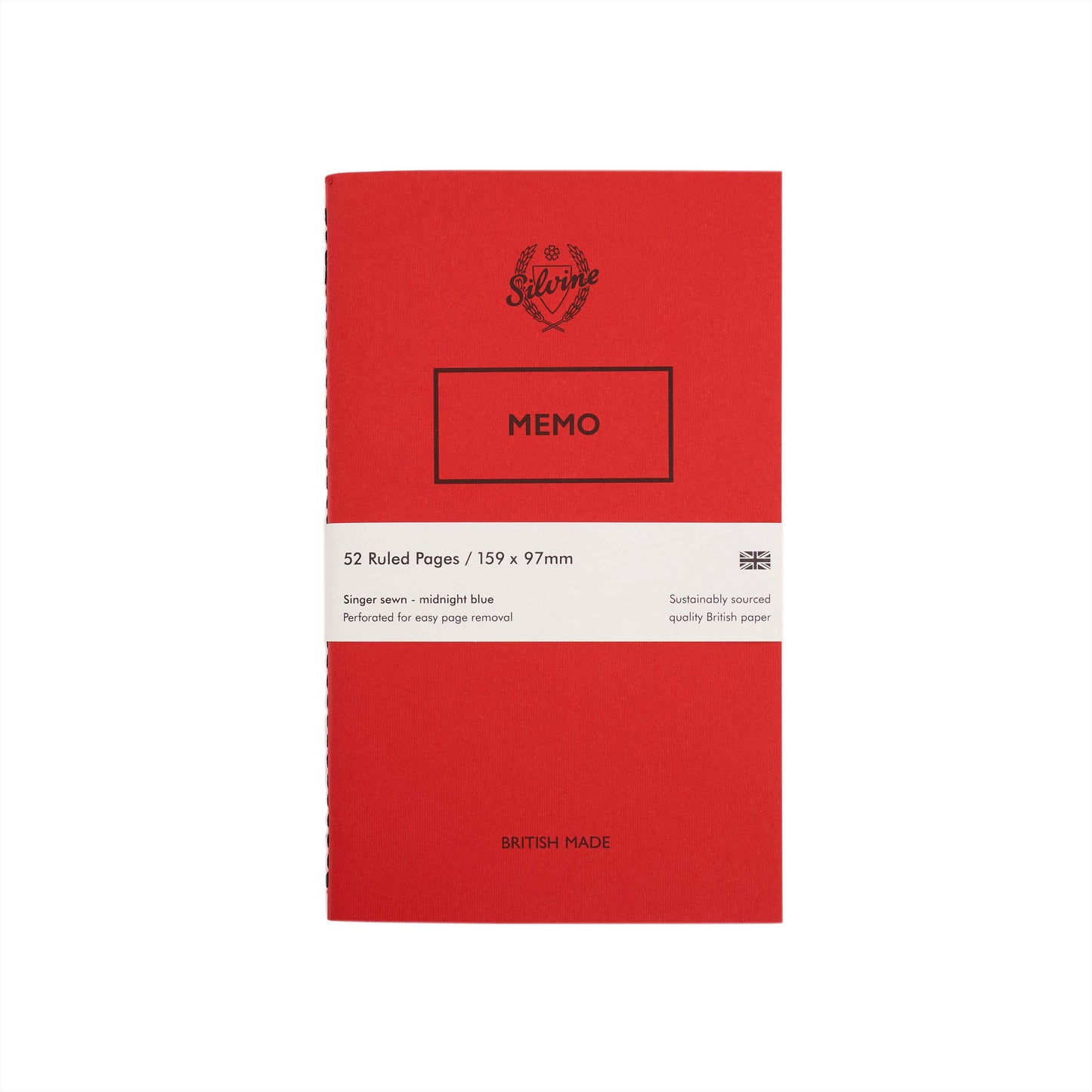 Silvine Memo Book 159 x 92mm