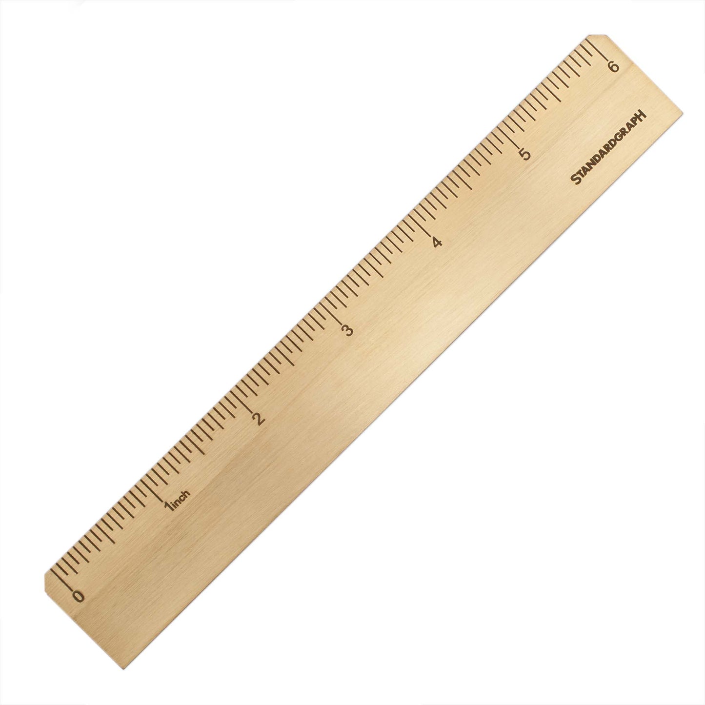 Dux Standardgraph Brass Ruler Inches Made in Germany