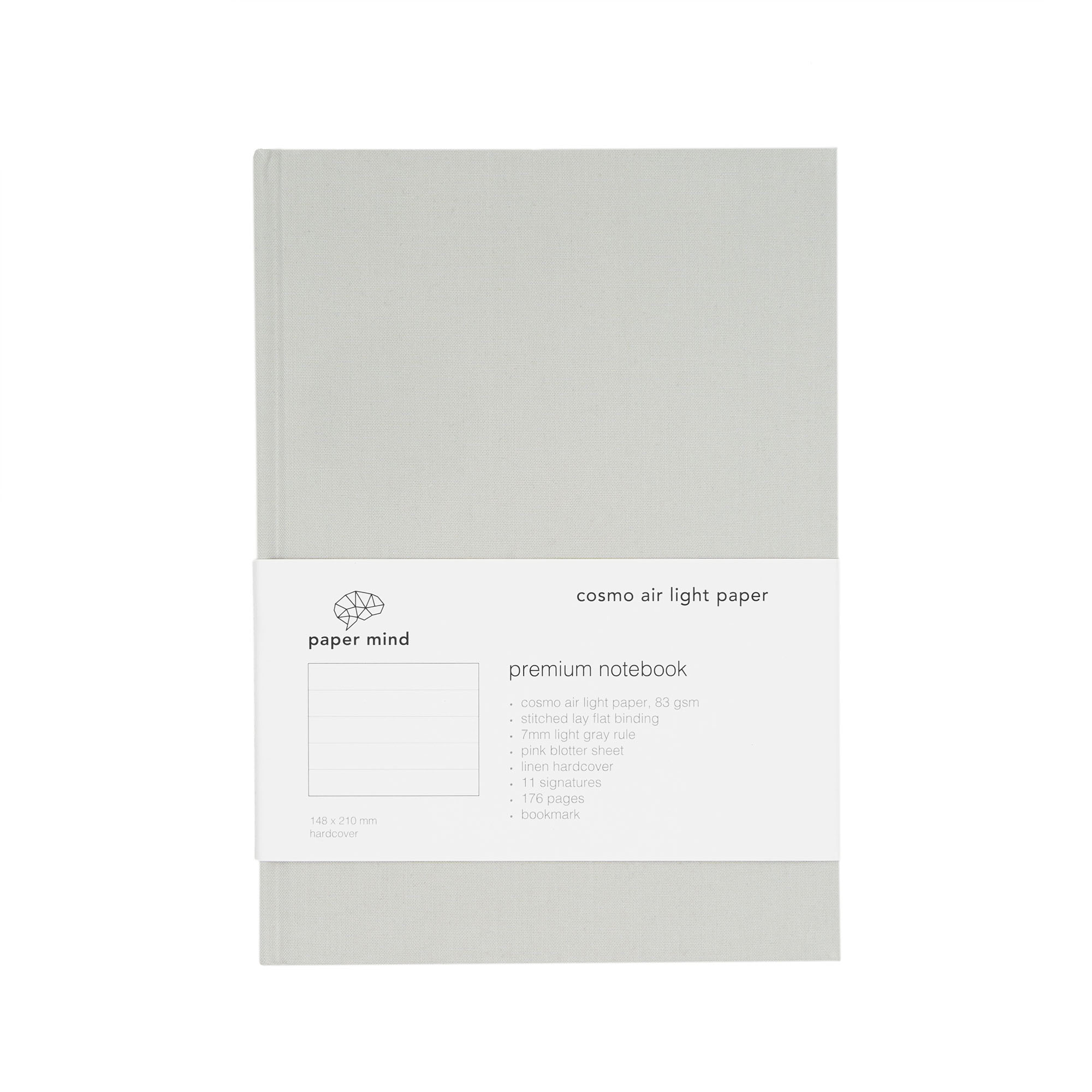 The Paper Mind Cosmo Air Light Hardcover Notebook For Fountain Pens